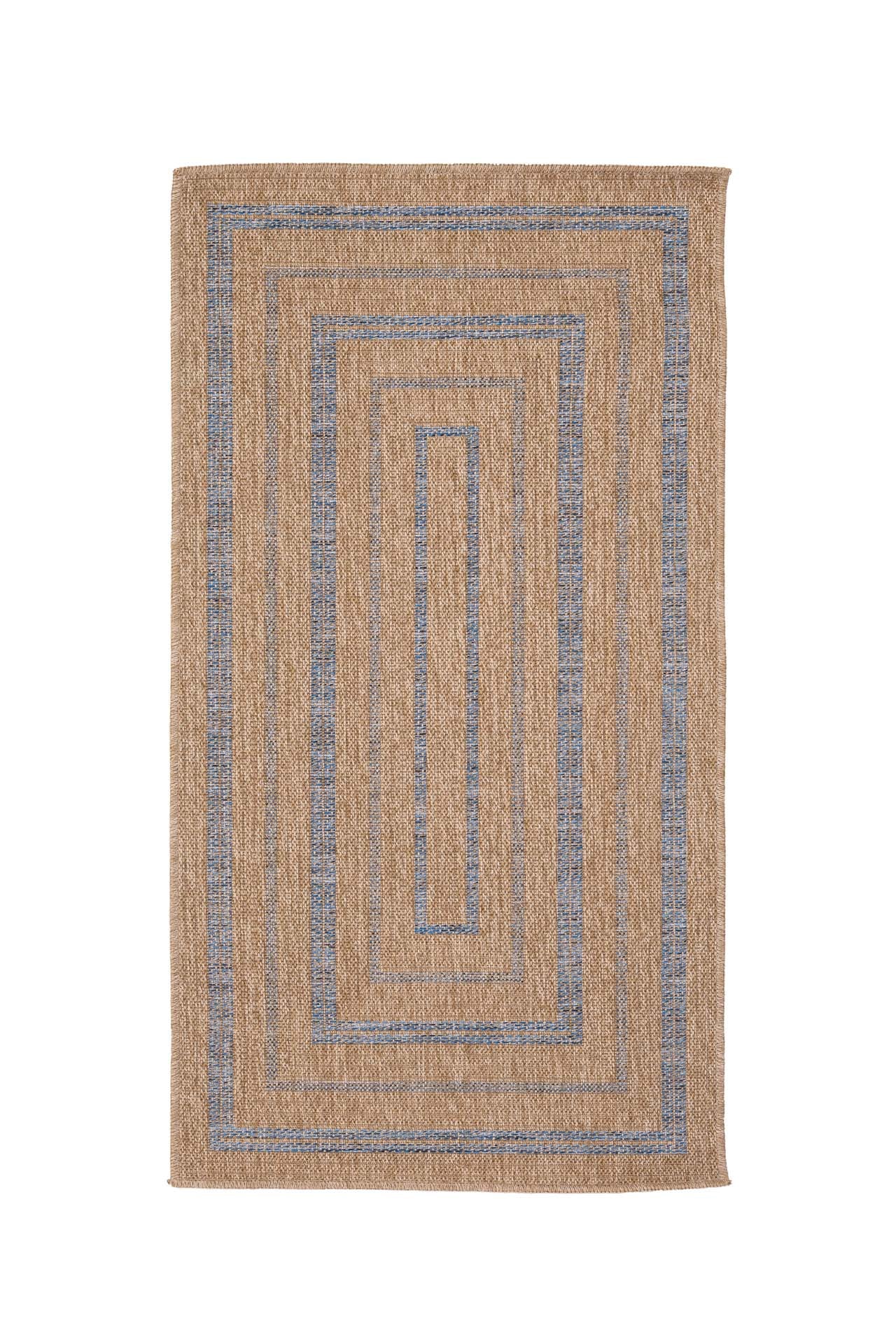 Ψάθινο Χαλί Avanos 8863 Denim
