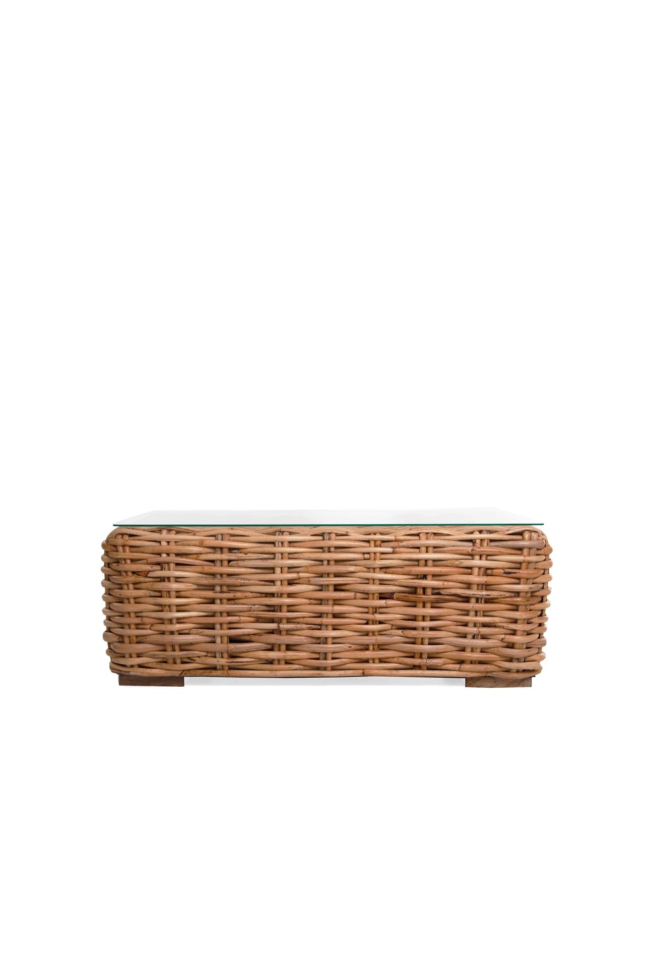 Τραπέζι Καθιστικού Cirebon Natural (60x110x40) 0100053