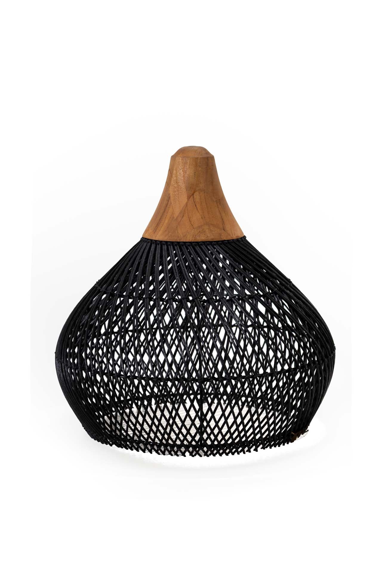 Καπέλο Φωτιστικού Bell Black S (40x40x40) 0320594