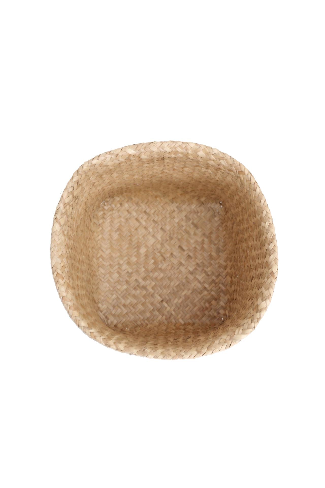 Basket Tasmania Flip-out Top edge natural with white M (31/24x24x22) 0510010