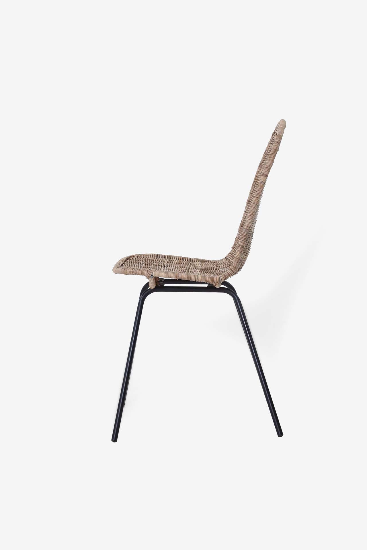 Dining Chair Jute (46x53x87) 0060038
