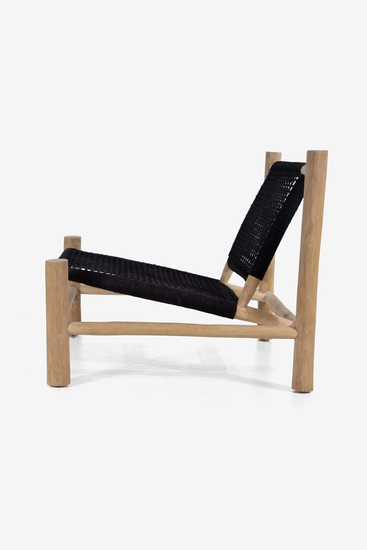 Πολυθρόνα Erba Black (77x77x69) 0061138