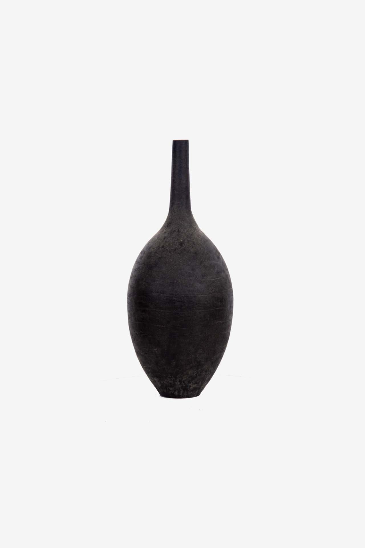Decorative Vase Kieri Black B (18x43) 0061237