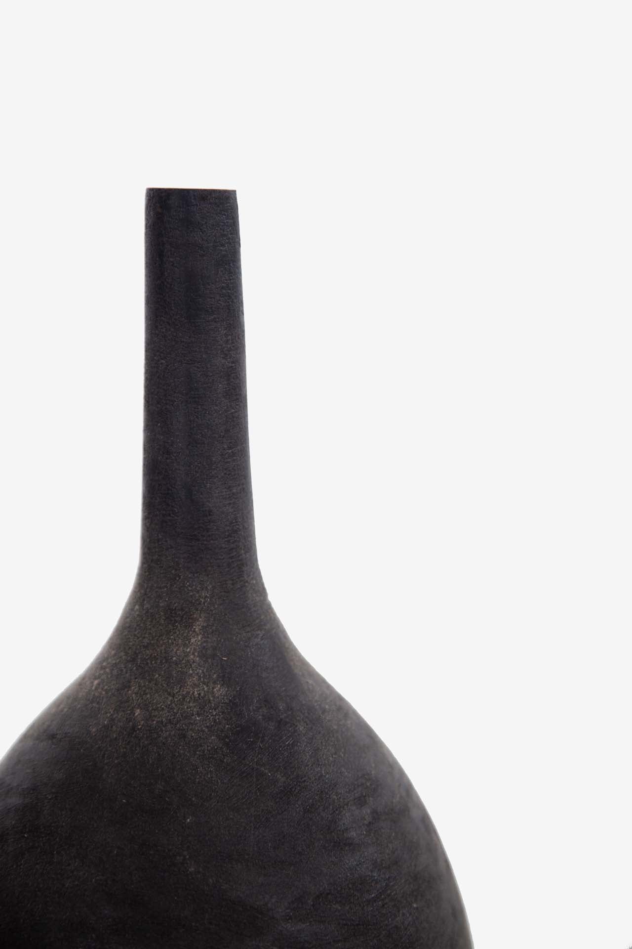 Decorative Vase Kieri Black B (18x43) 0061237