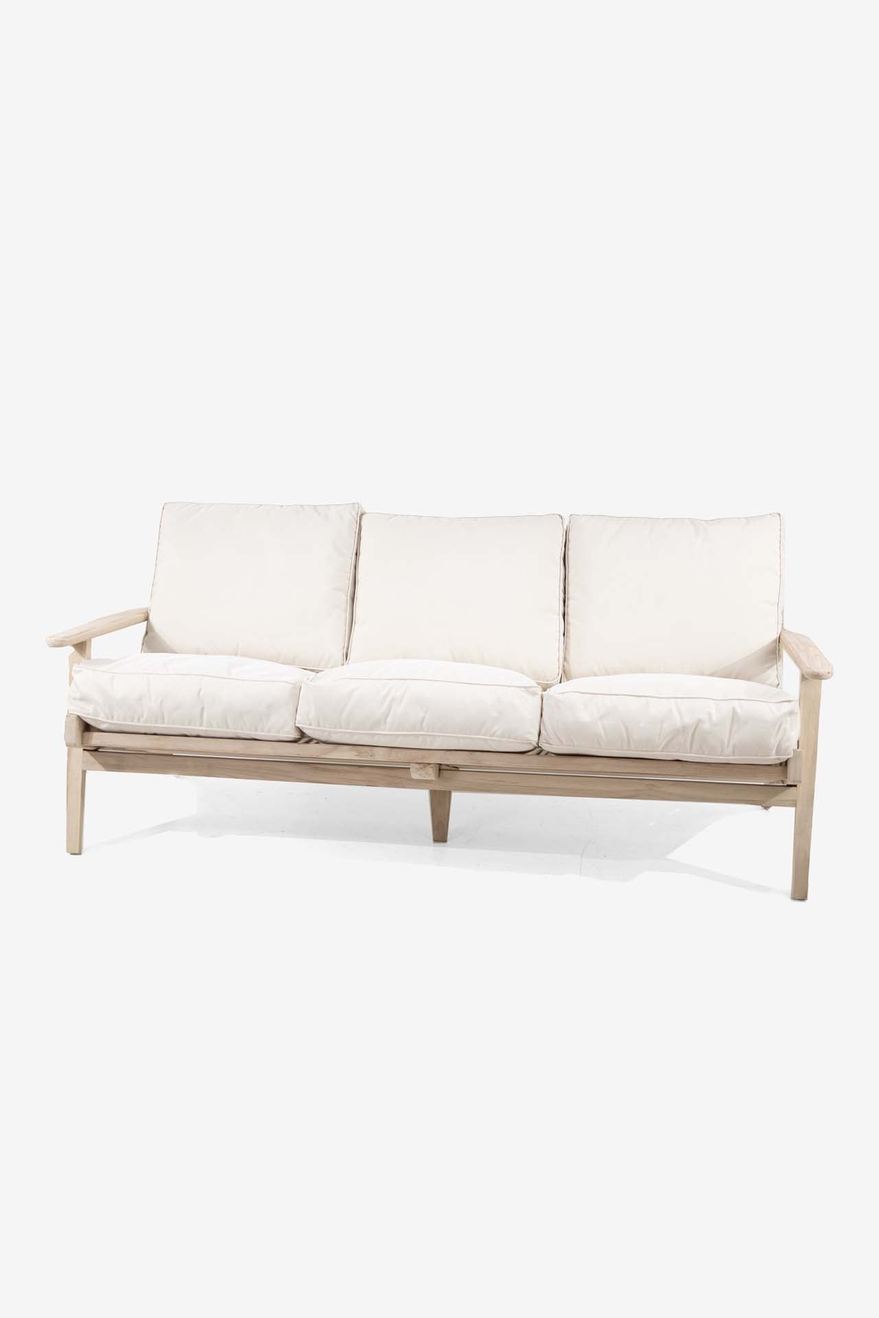 Καναπές Τριθέσιος Norm Outdoor Beige (202x88x74) 0061488