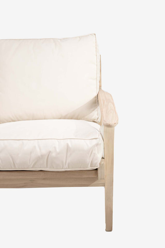 Καναπές Τριθέσιος Norm Outdoor Beige (202x88x74) 0061488