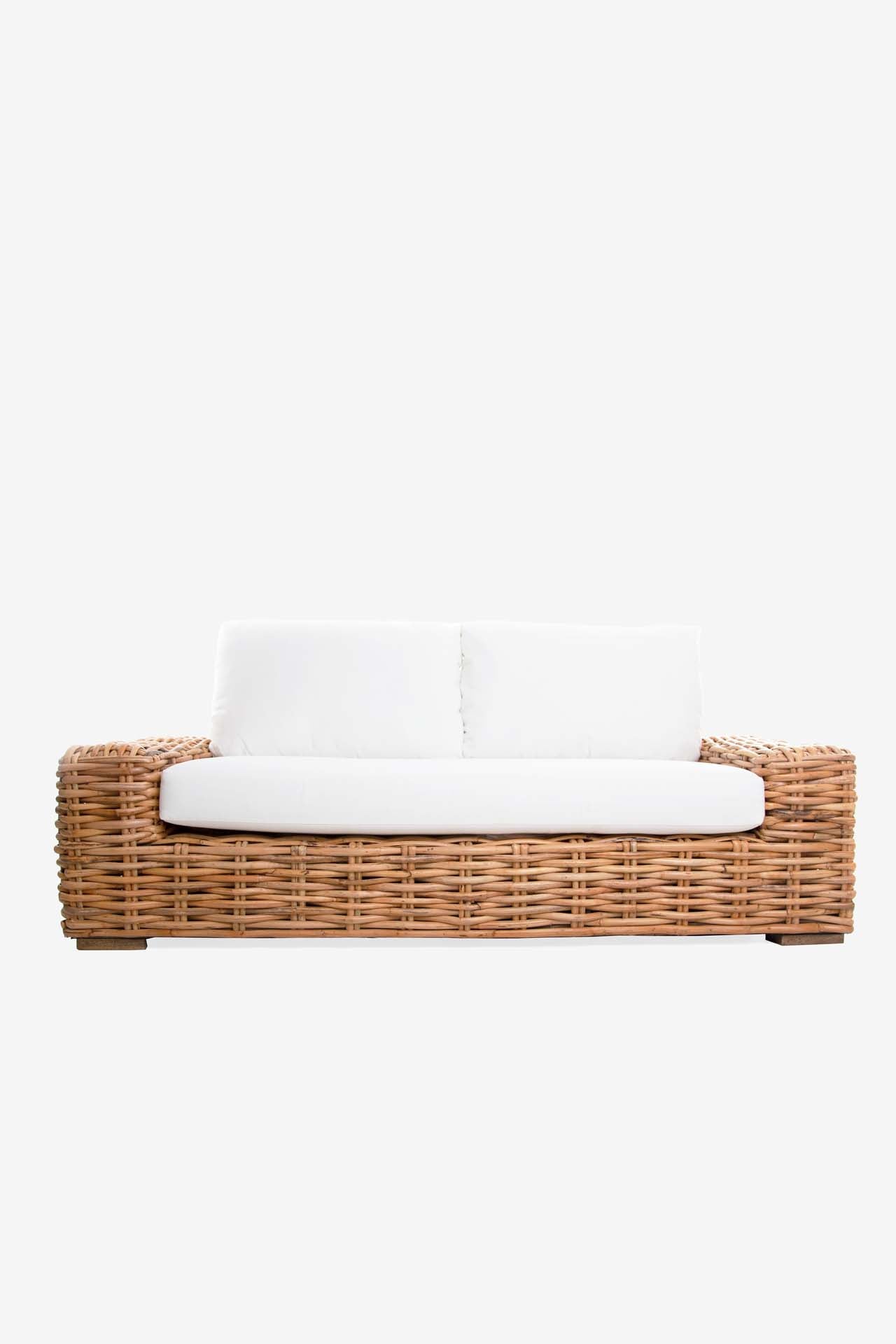 Καναπές Διθέσιος Cirebon Natural (190x80x70) 0100051