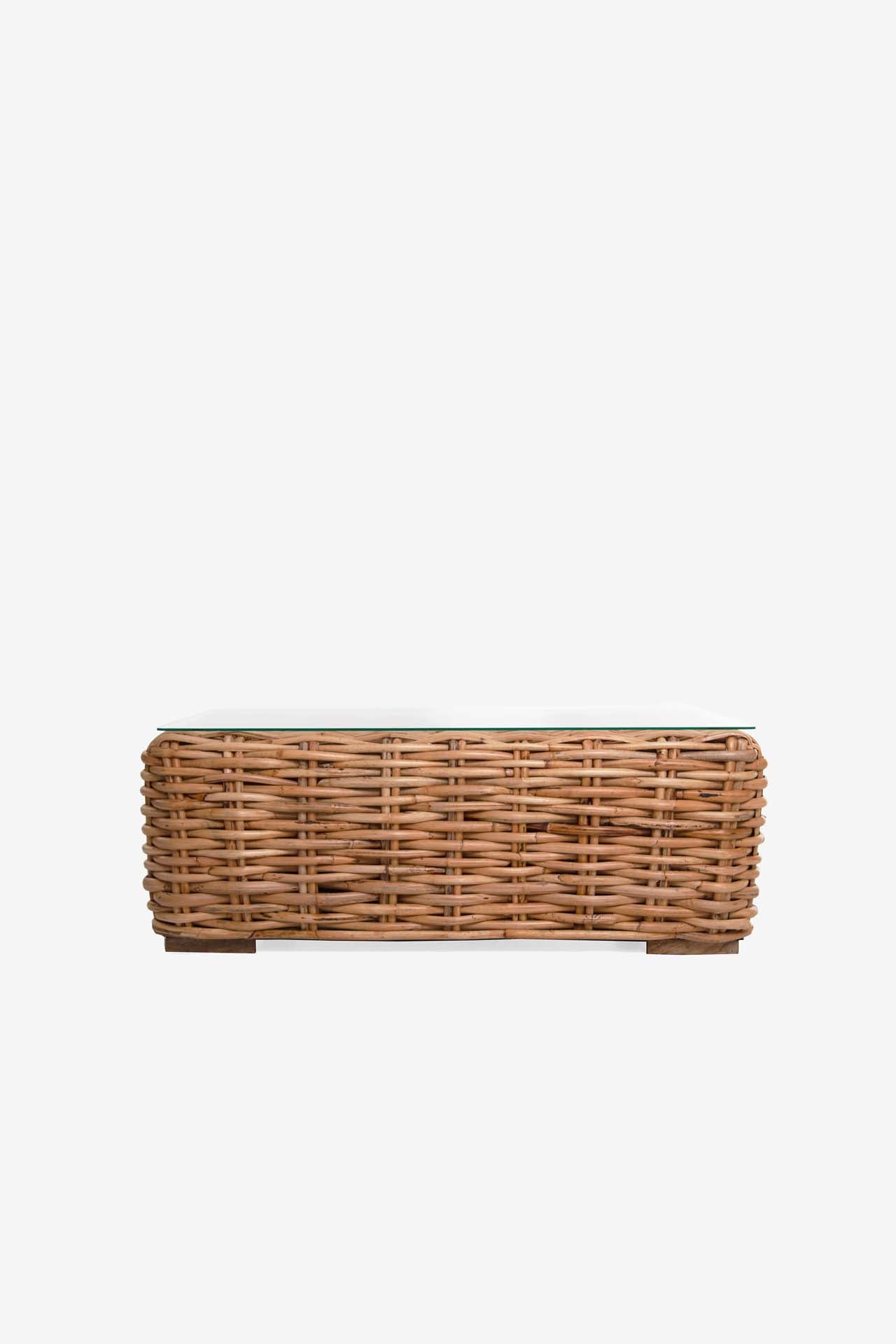 Τραπέζι Καθιστικού Cirebon Natural (60x110x40) 0100053