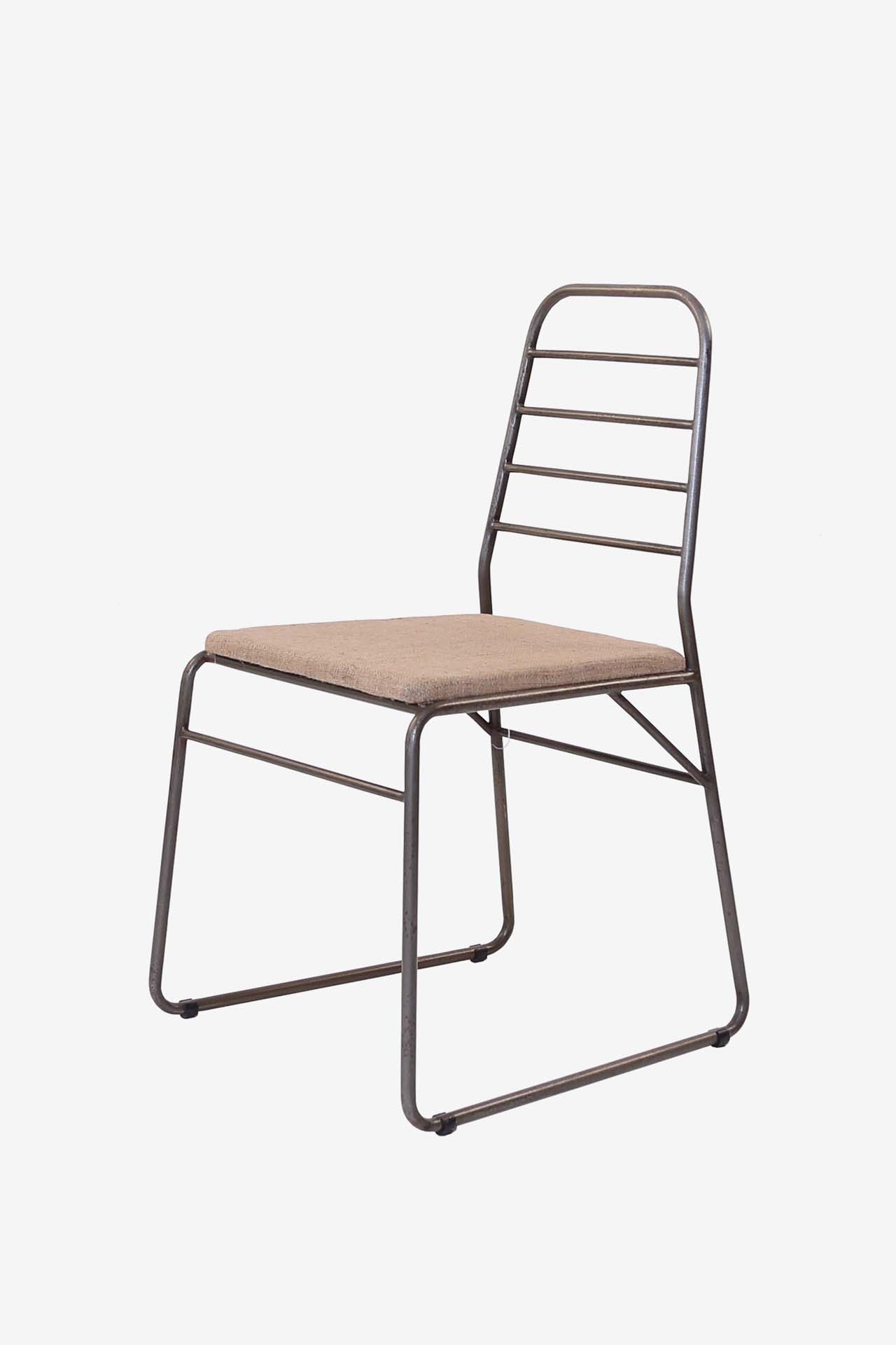 Dining Chair Retro Gun Metal (50x52x85) 0300001