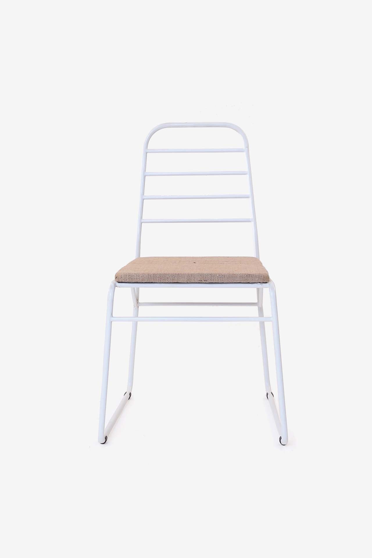 Dining Chair Retro White (50x52x85) 0300002