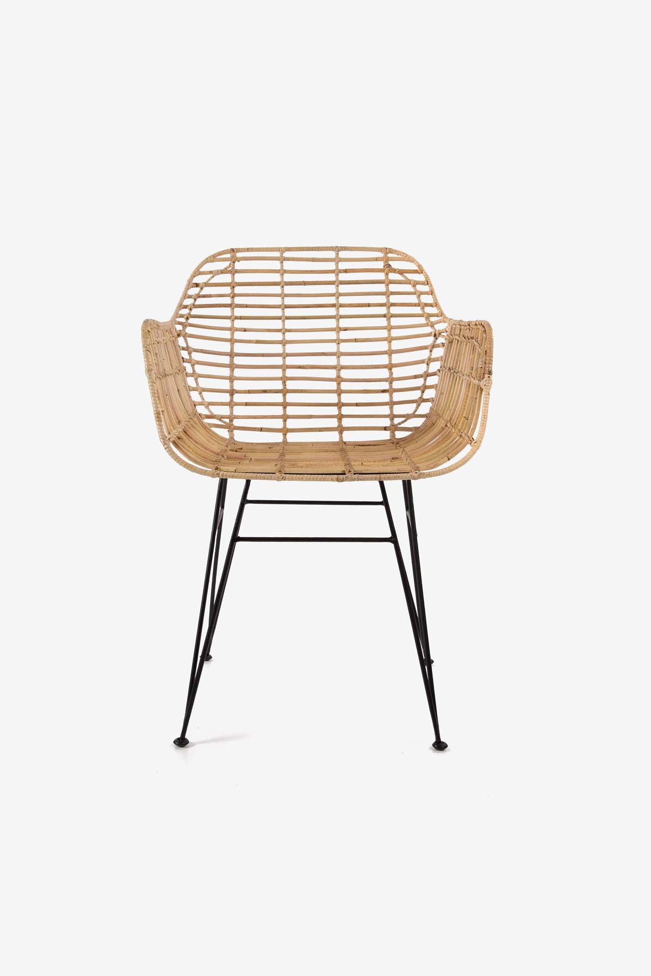 Dining Armchair Marea Black (57x60x82) 0300087