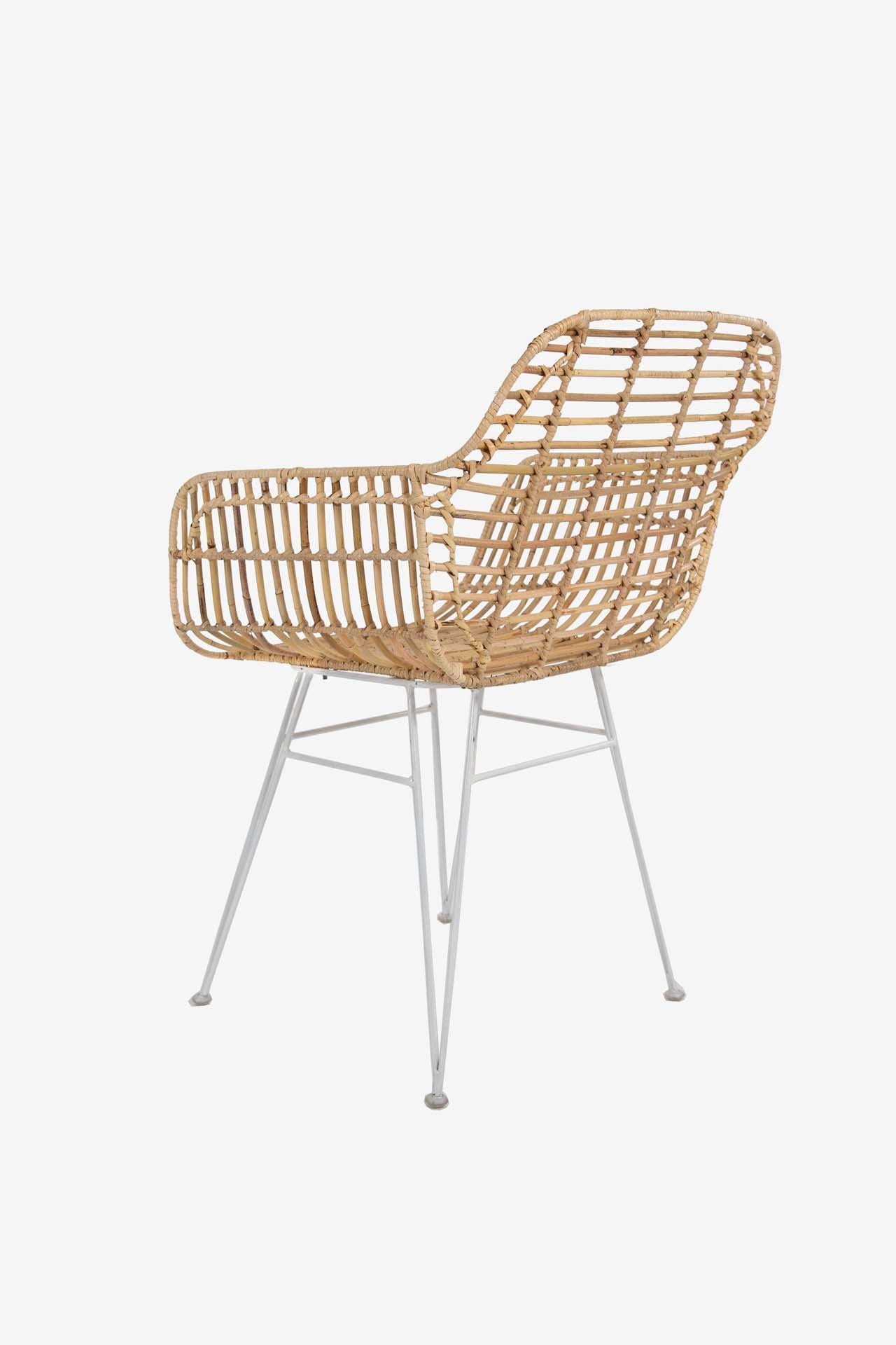 Dining Armchair Marea White (57x60x82) 0300088