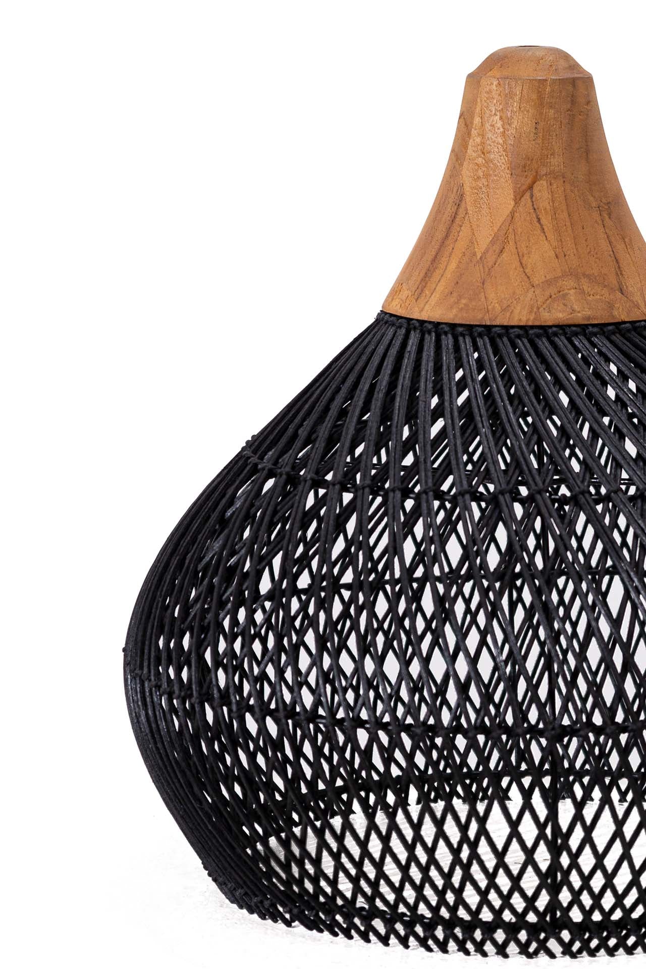 Καπέλο Φωτιστικού Bell Black S (40x40x40) 0320594