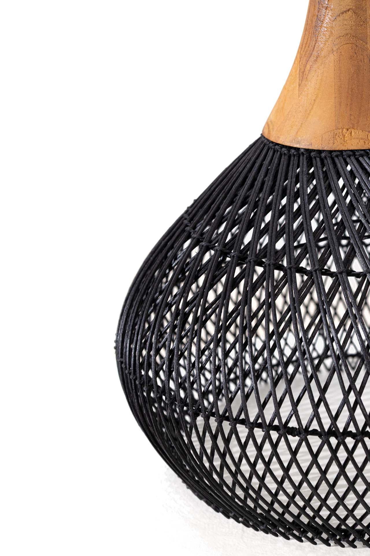 Καπέλο Φωτιστικού Bell Black S (40x40x40) 0320594