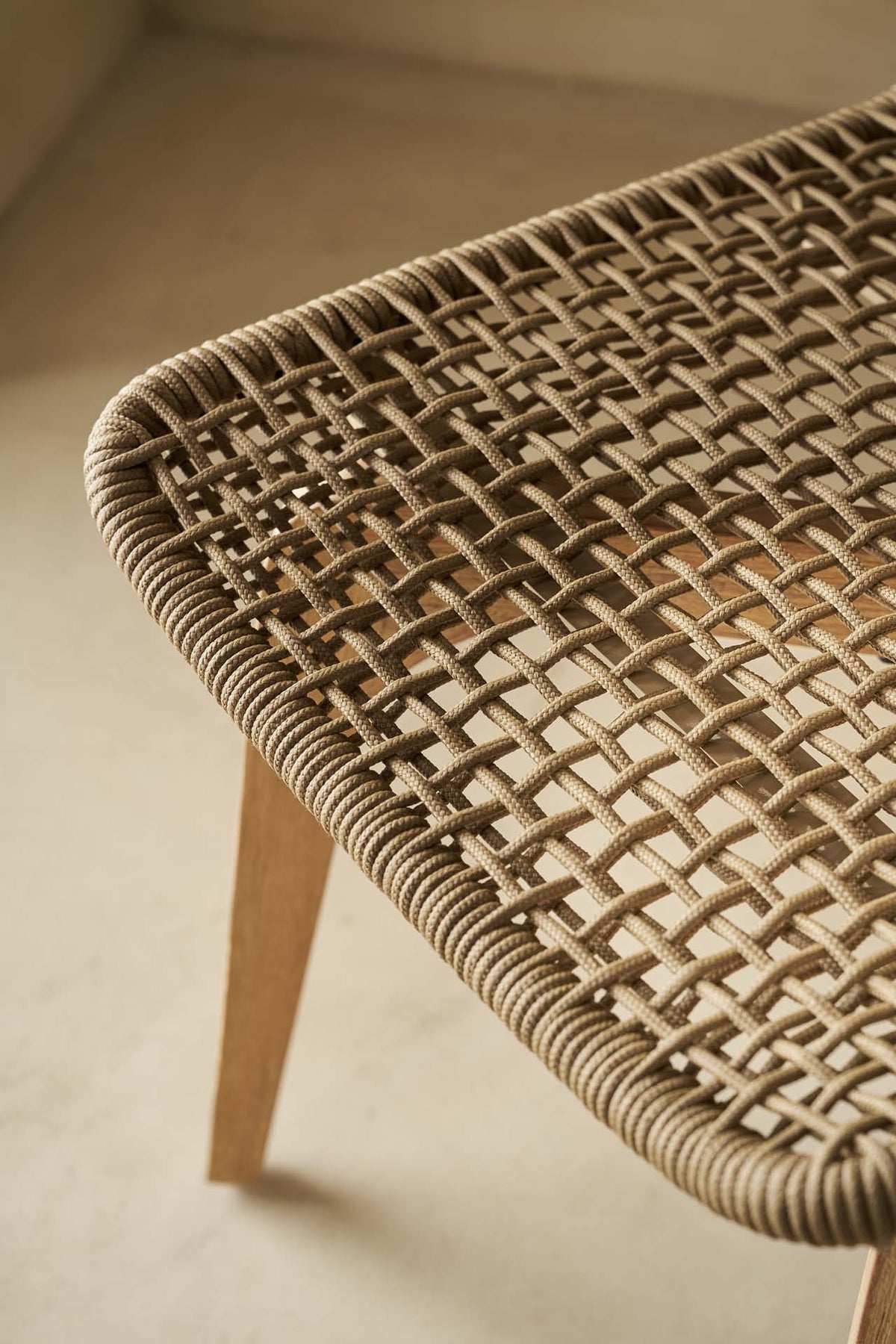 Dining Chair Zoe Woody Side Chair Latte (45x57x88) 0370073