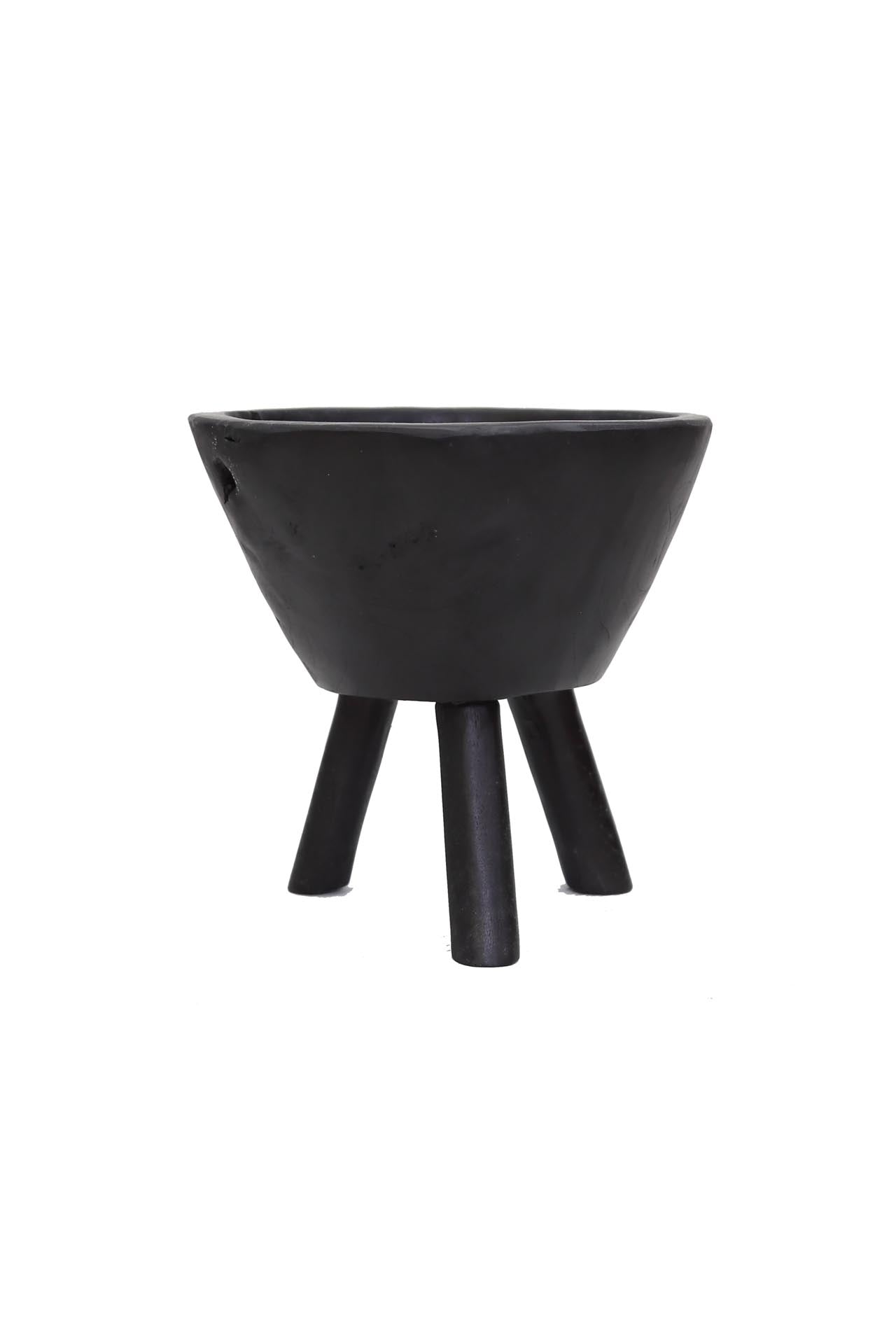 Decorative Bowl Tripto Black (25x25x25) 0490114