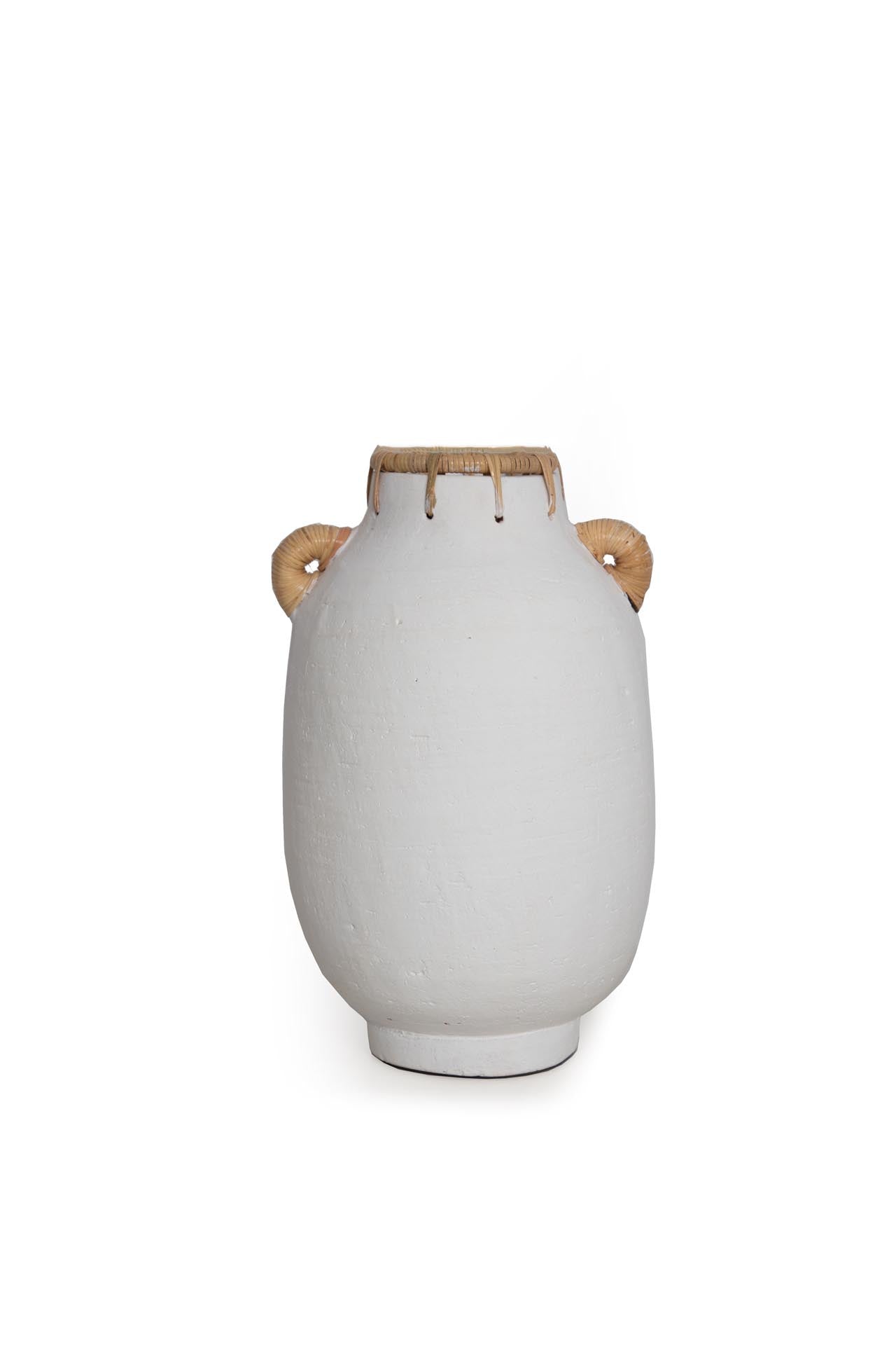 Decorative Vase Usiris White (21x35) 0750015