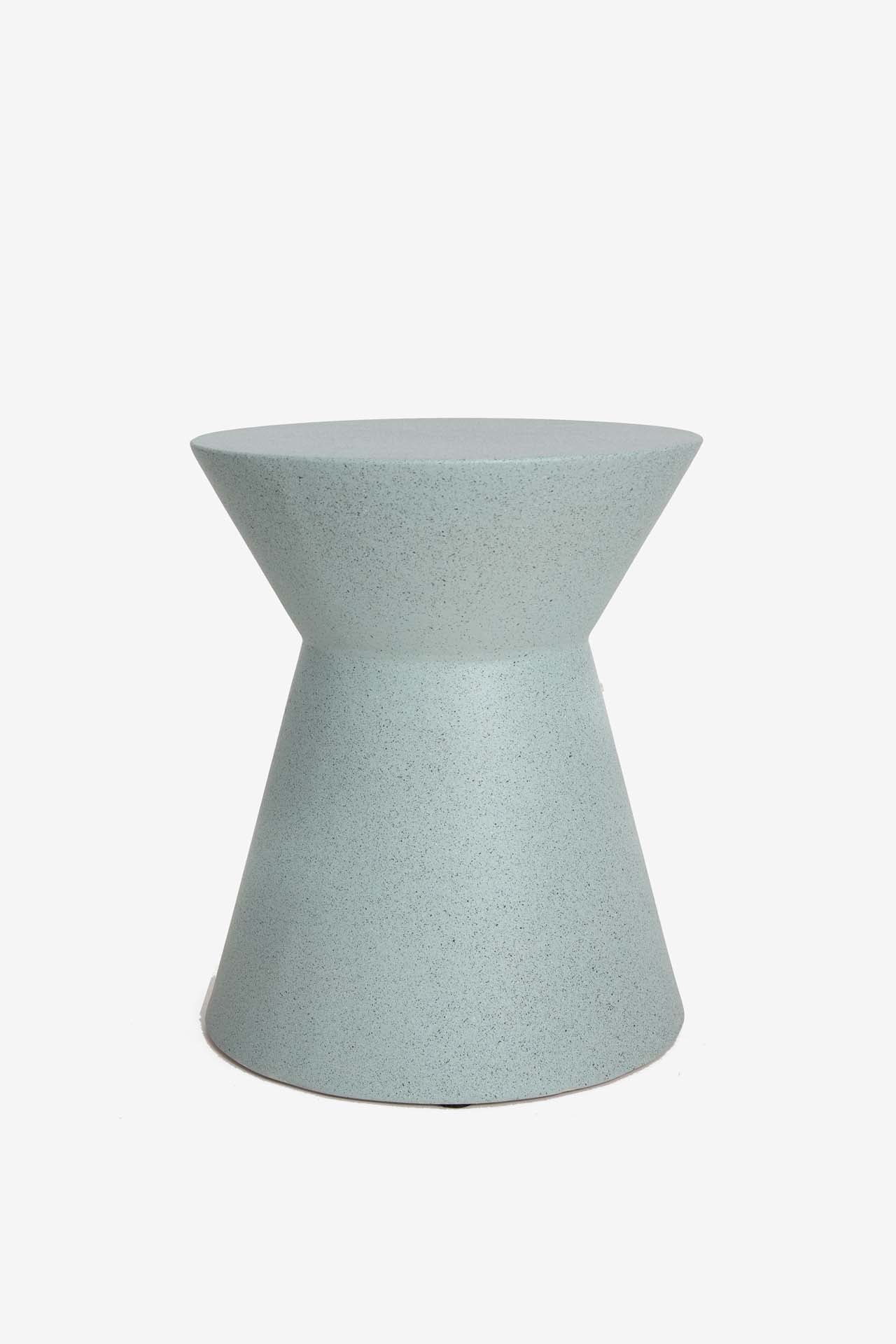 Σκαμπό Biella Terazzo Light Green (35x35x44) 0800003