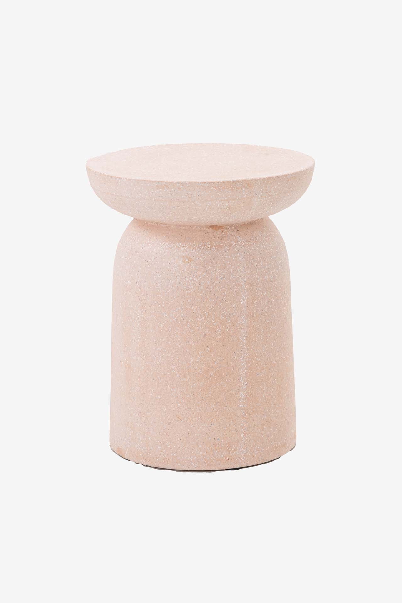 Σκαμπό Rieti Terazzo Pink White (35x35x45) 0800008