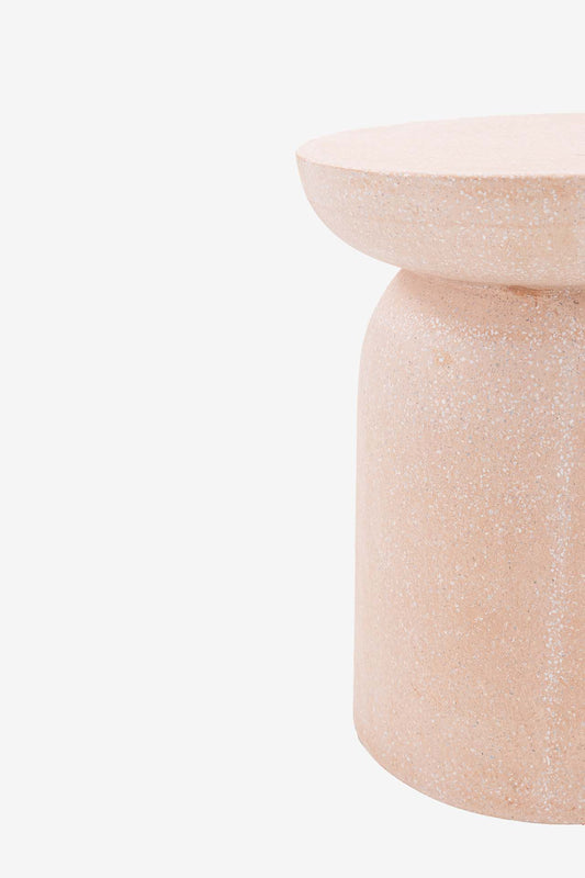 Σκαμπό Rieti Terazzo Pink White (35x35x45) 0800008