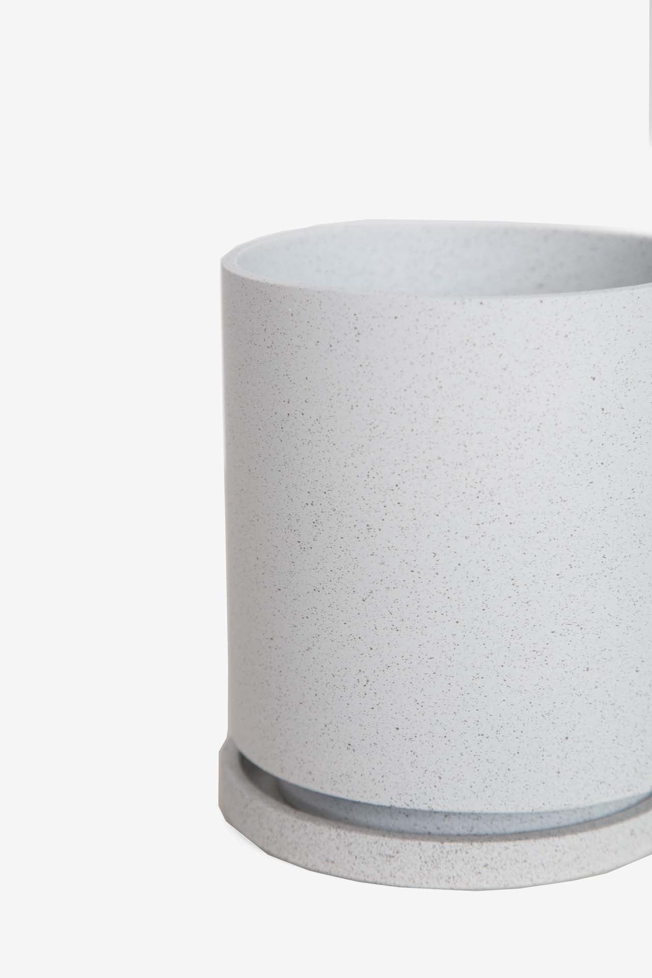 Pot Tranta White (14x14x16) 0800015