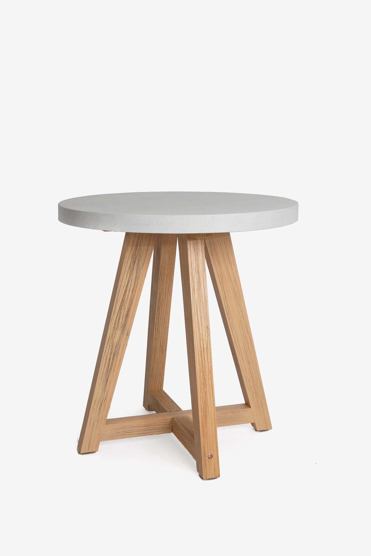 Τραπέζι Bistro Noria Terazzo White (70x70x75) 0800019