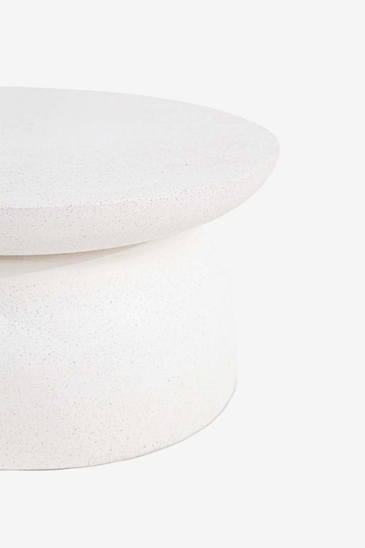 Coffee Table Rieti Terazzo White (60x60x30) 0800044