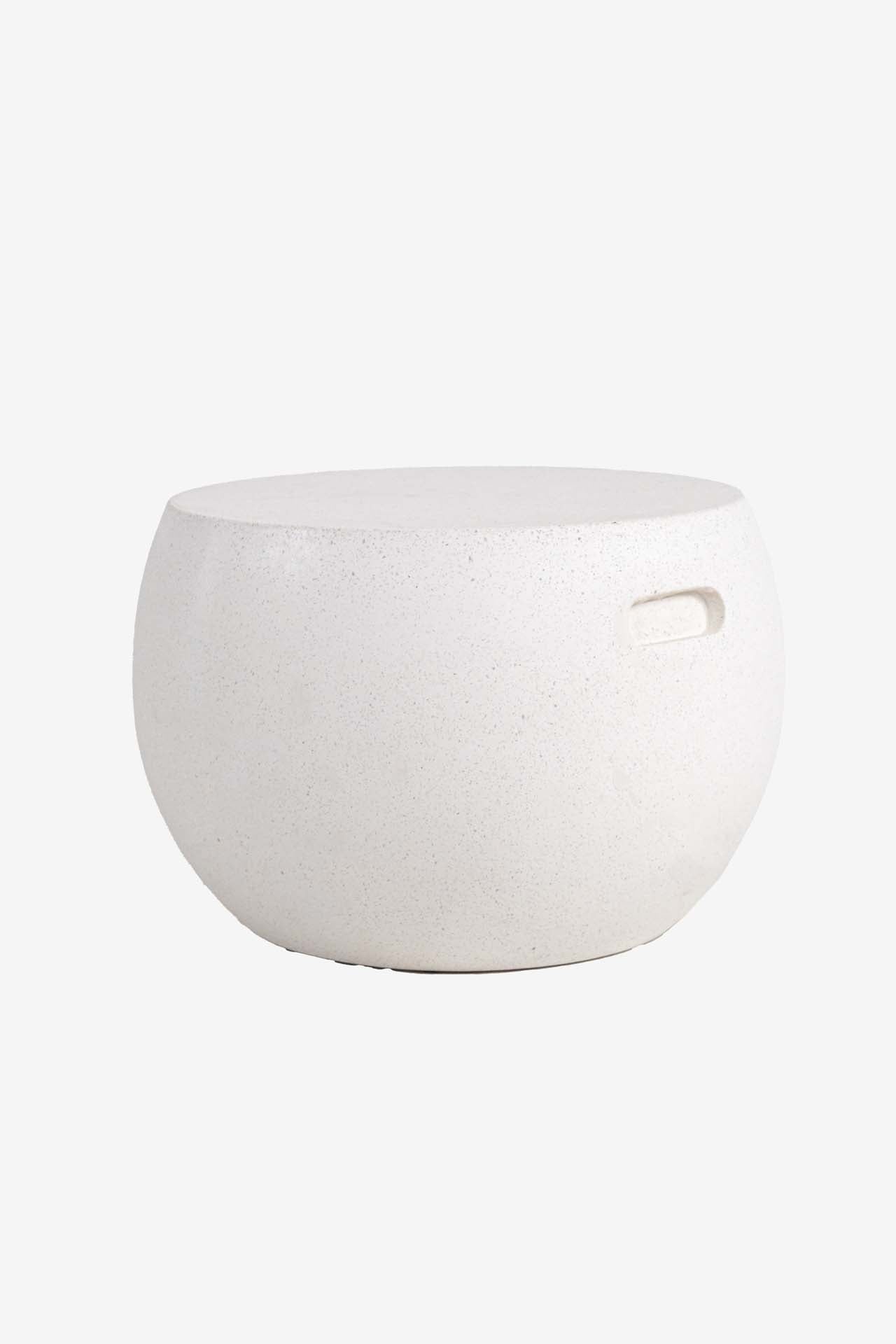Coffee Table Rieti Terazzo White Round (44x44x34) 0800047