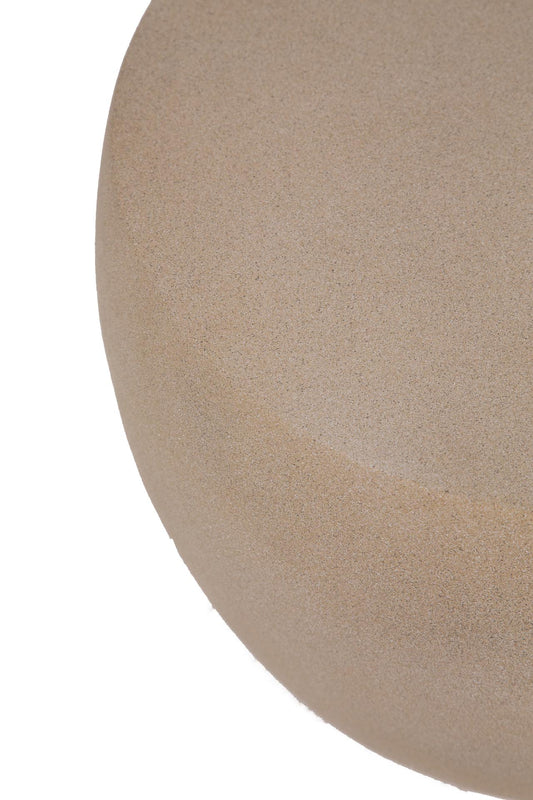 Τραπέζι Καθιστικού Randel Sand Round (65x65x38) 0800056