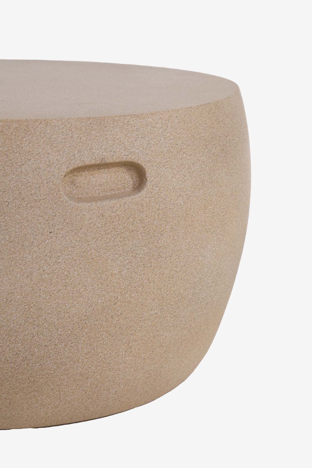 Τραπέζι Καθιστικού Randel Sand Round (65x65x38) 0800056