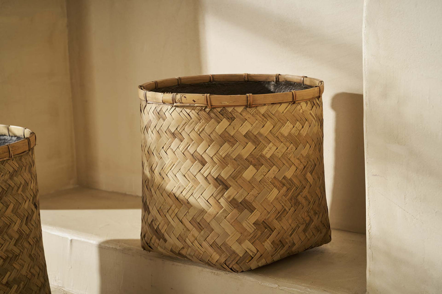 Γλάστρα Bamboo L (37x37x27) - Des.04 0830015