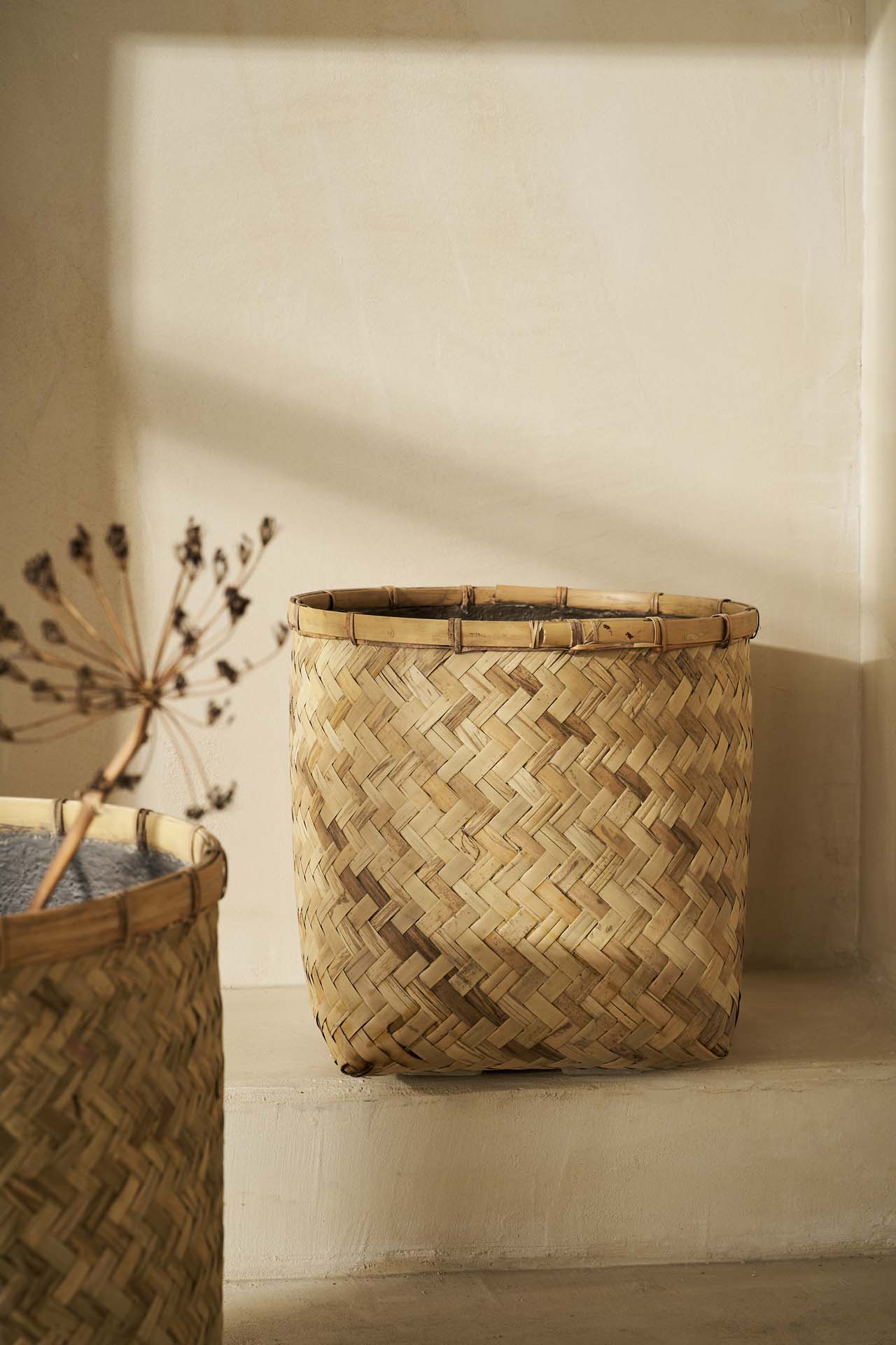 Γλάστρα Bamboo L (37x37x27) - Des.04 0830015