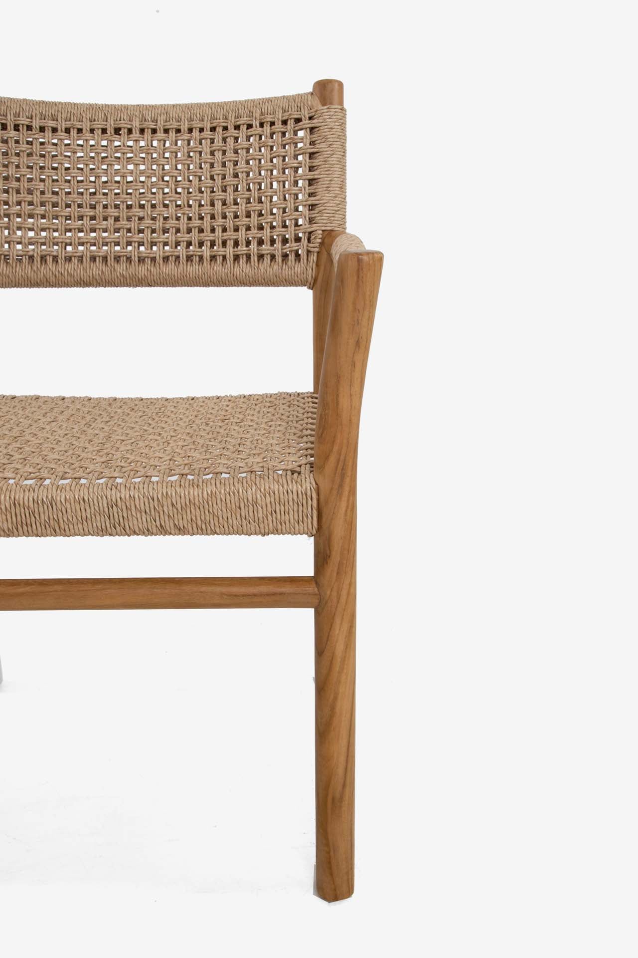 Καρέκλα Aloha με μπράτσα (58x52x85) 0850005