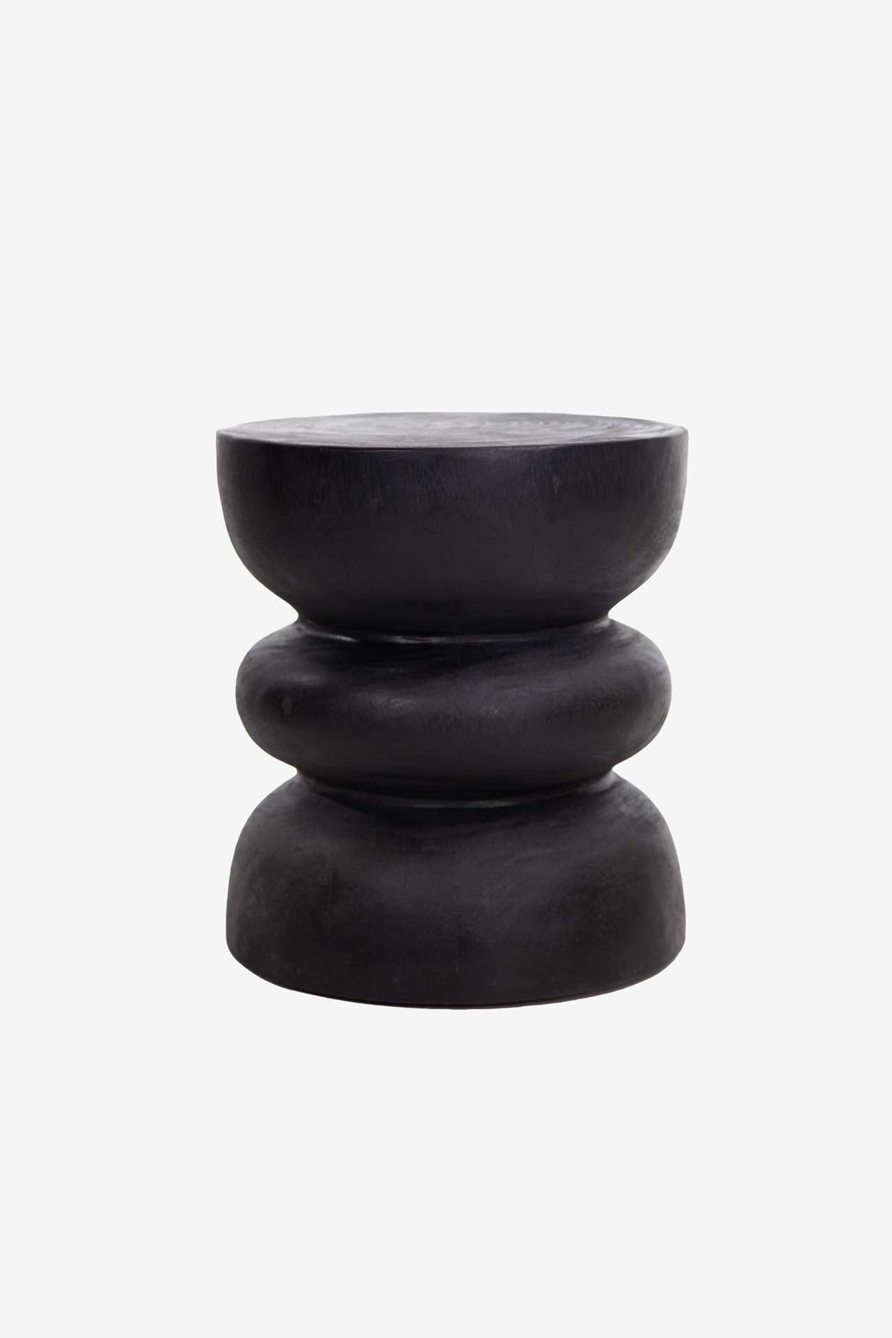 Σκαμπό Najib Black (40x40x45) 0900007