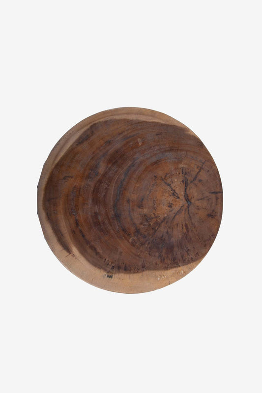 Σκαμπό Najib White Natural (40x40x45) 0900009