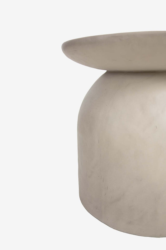 Side Table Aloe Sand Plaster (52x52x51) 0910005