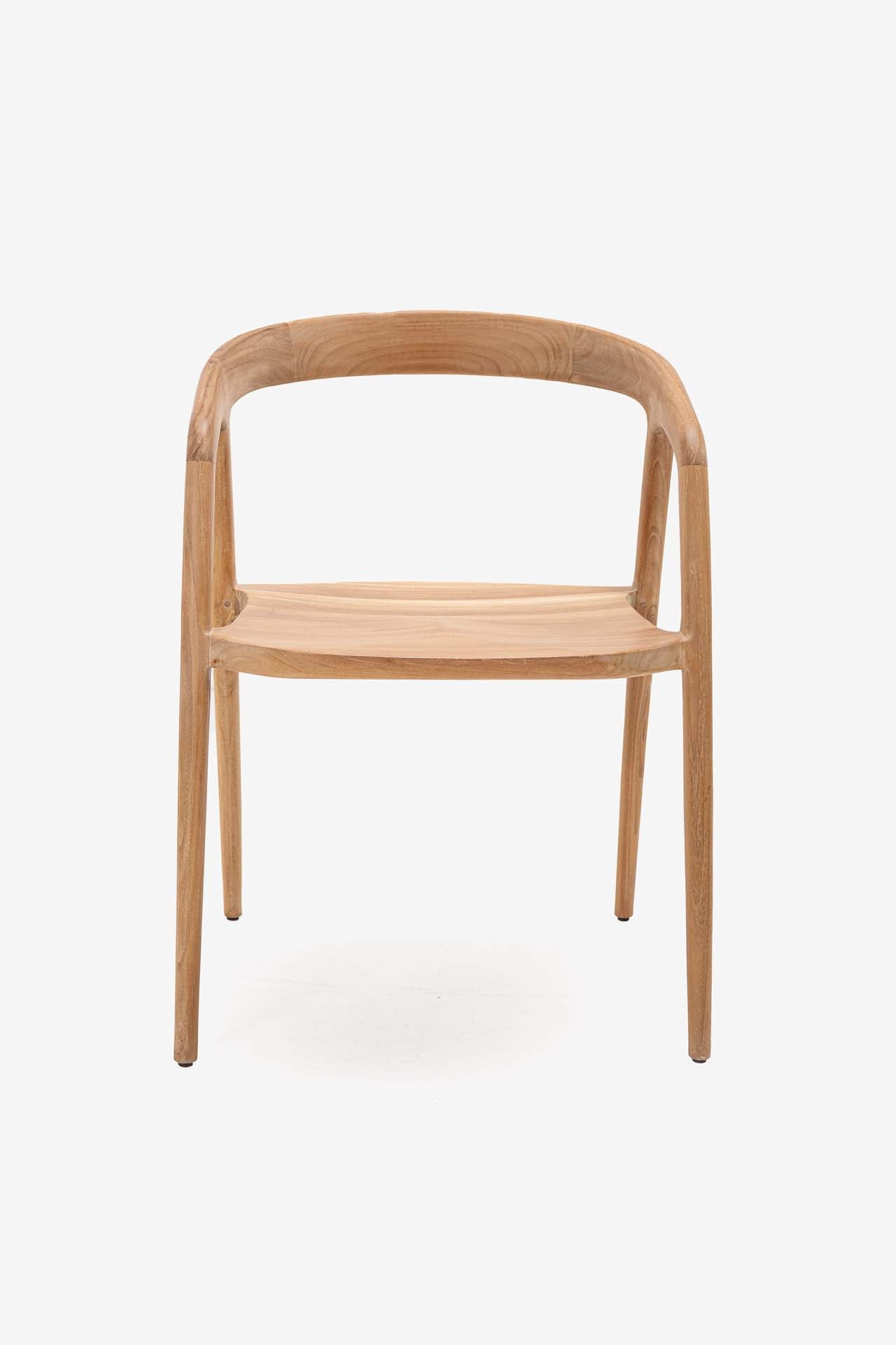 Καρέκλα Τραπεζαρίας με μπράτσα Aretha (54x54x76) 0940001