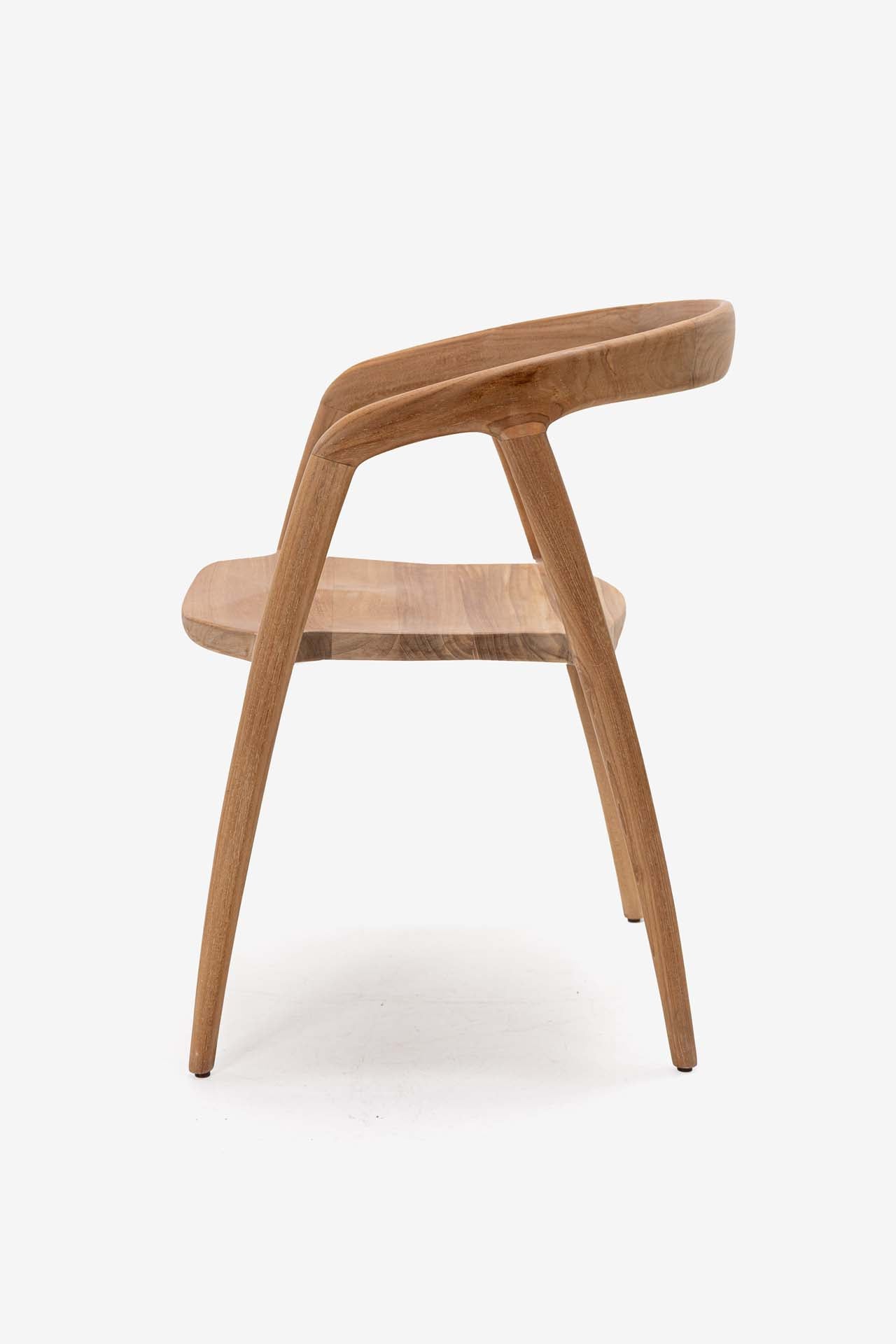 Καρέκλα Τραπεζαρίας με μπράτσα Aretha (54x54x76) 0940001