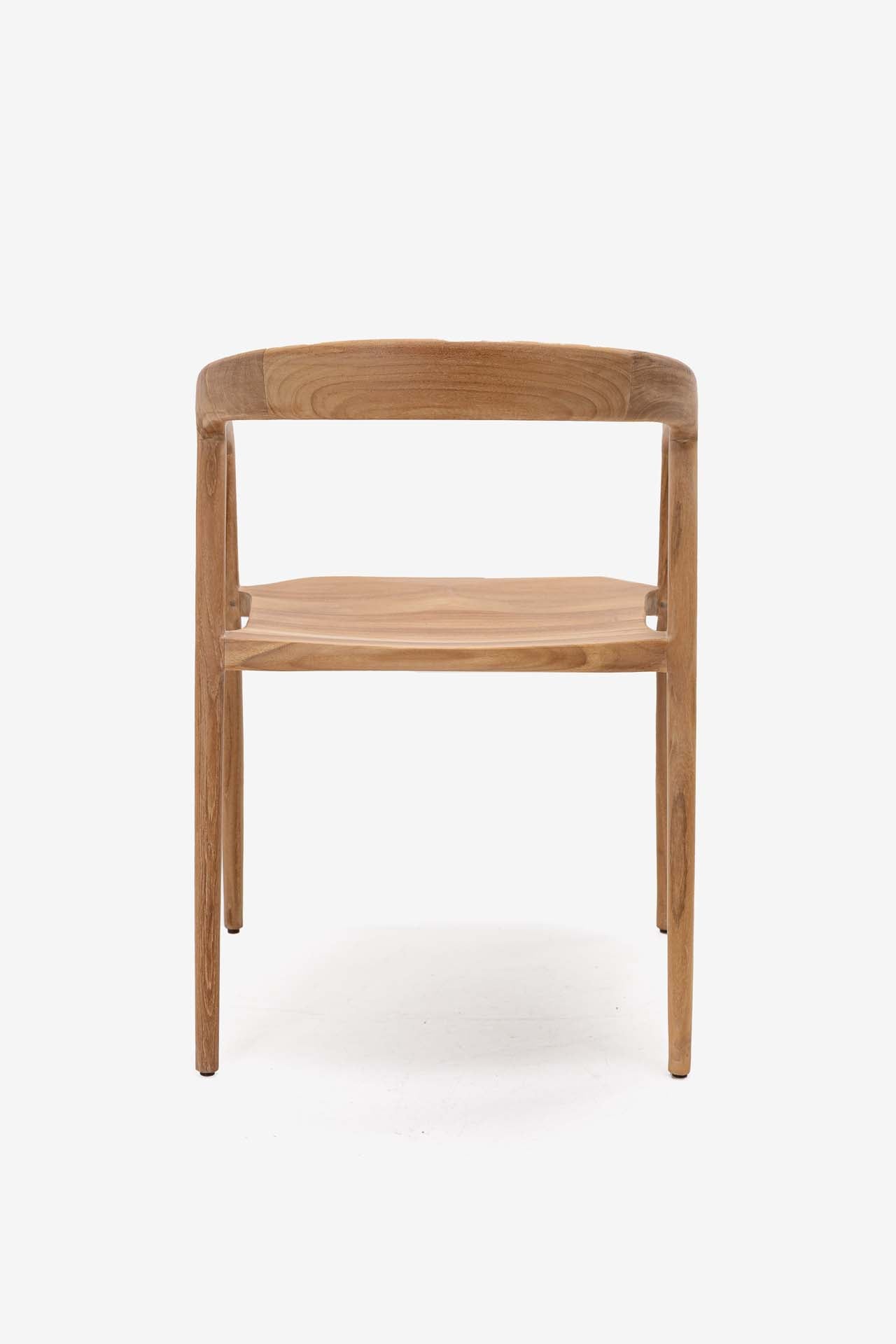 Καρέκλα Τραπεζαρίας με μπράτσα Aretha (54x54x76) 0940001