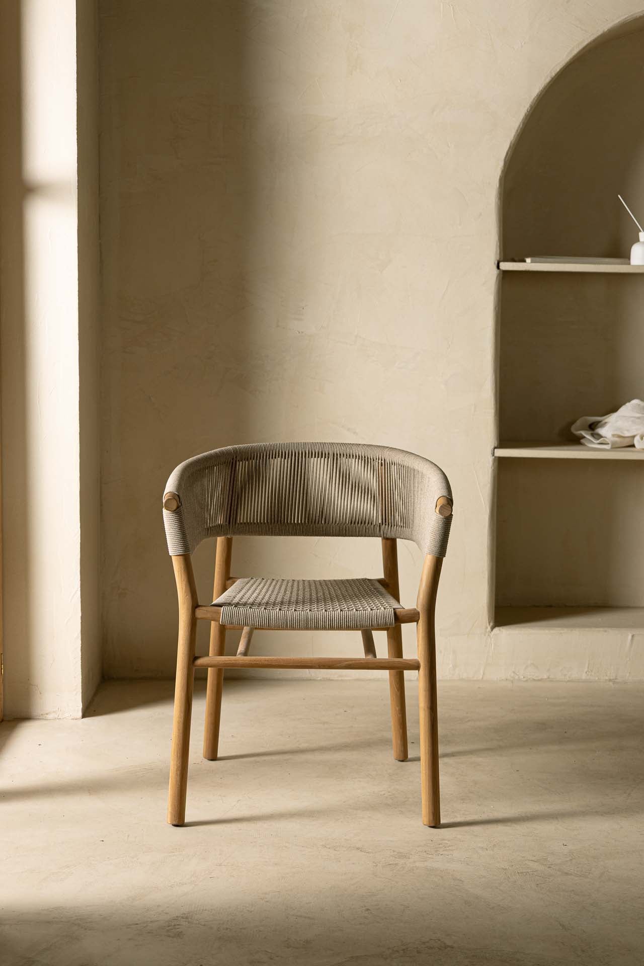 Καρέκλα Τραπεζαρίας με μπράτσα Talinn (60x54x75) 0940003