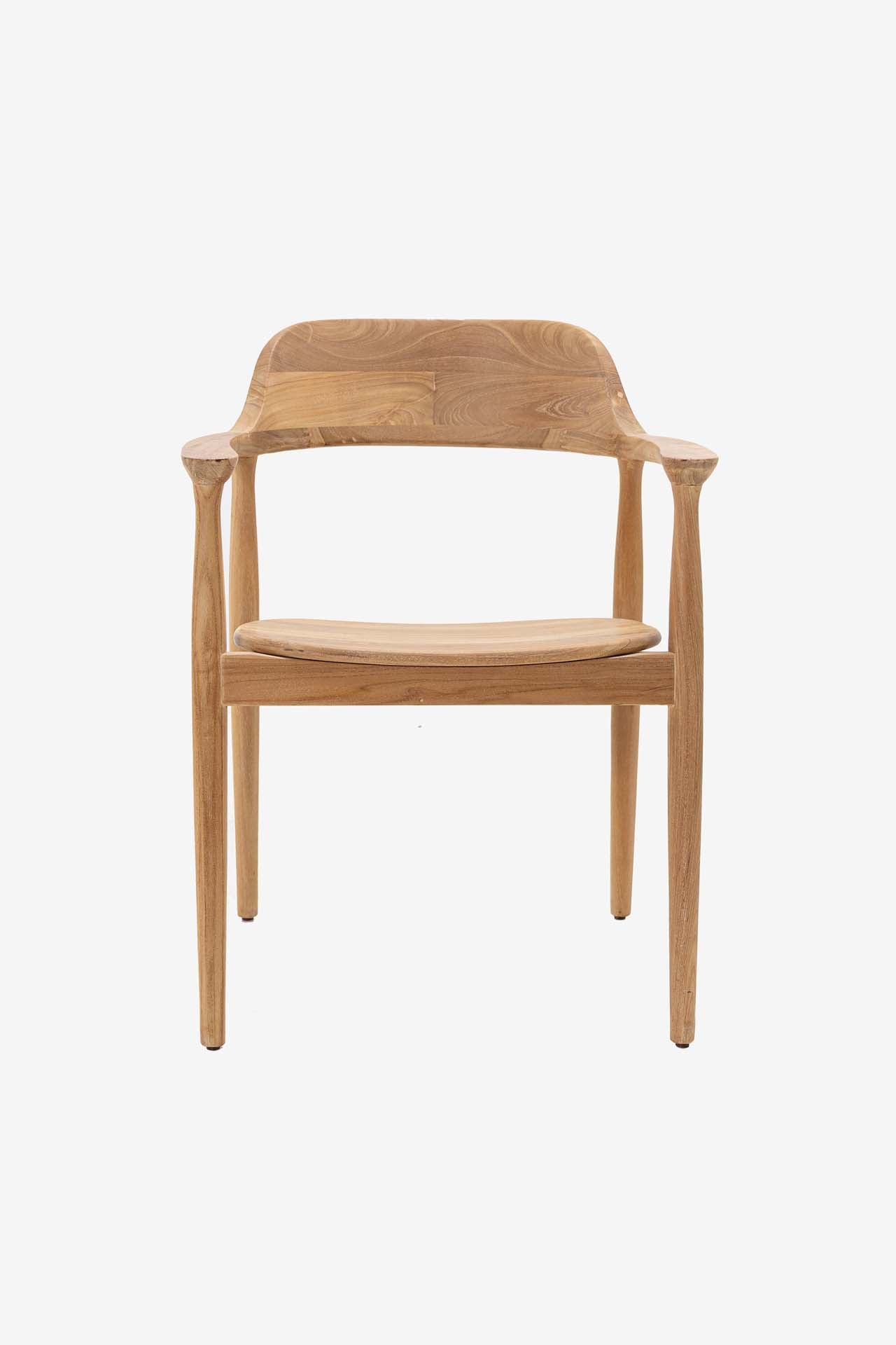 Καρέκλα Τραπεζαρίας με μπράτσα Helsi (60x54x80) 0940004