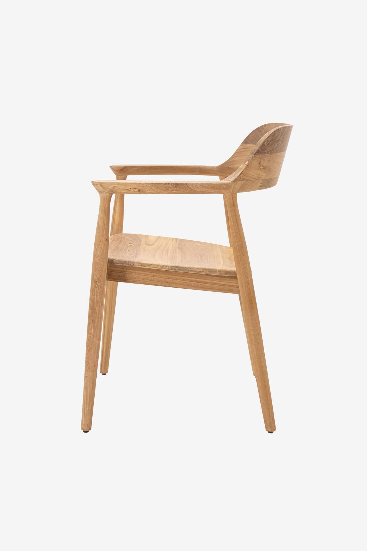 Καρέκλα Τραπεζαρίας με μπράτσα Helsi (60x54x80) 0940004