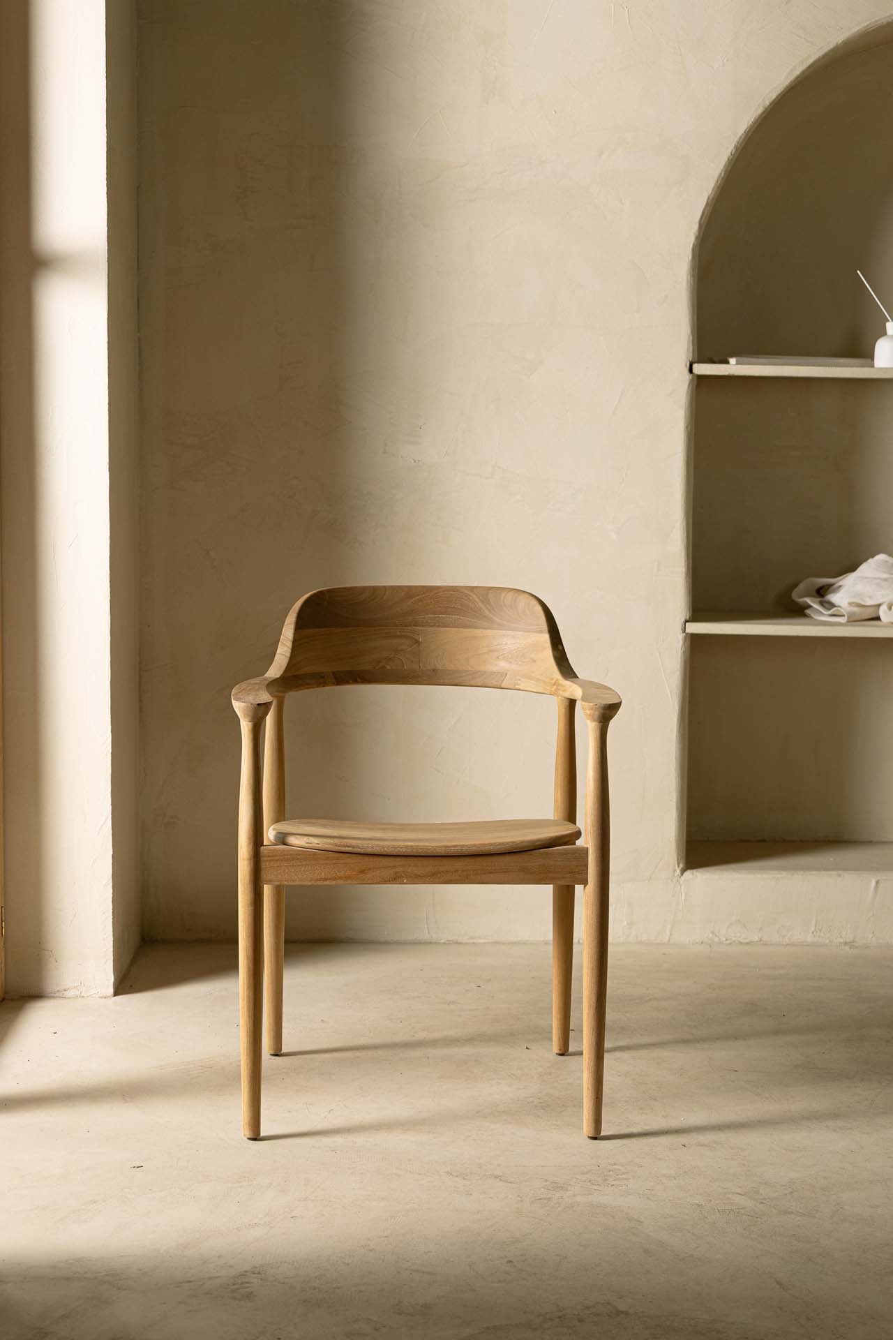 Καρέκλα Τραπεζαρίας με μπράτσα Helsi (60x54x80) 0940004