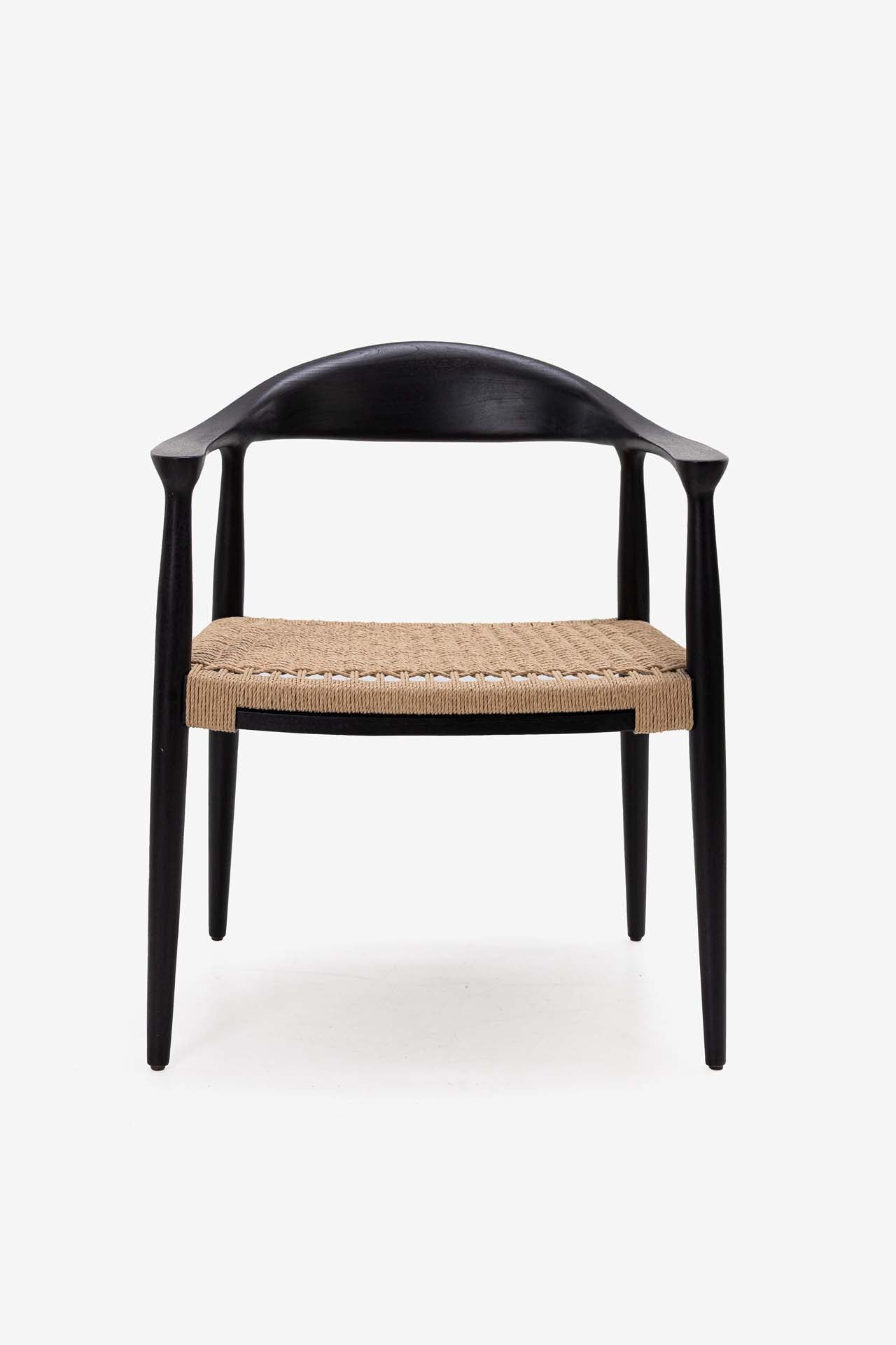 Dining Armchair Kels Black (63x53x76) 0940006