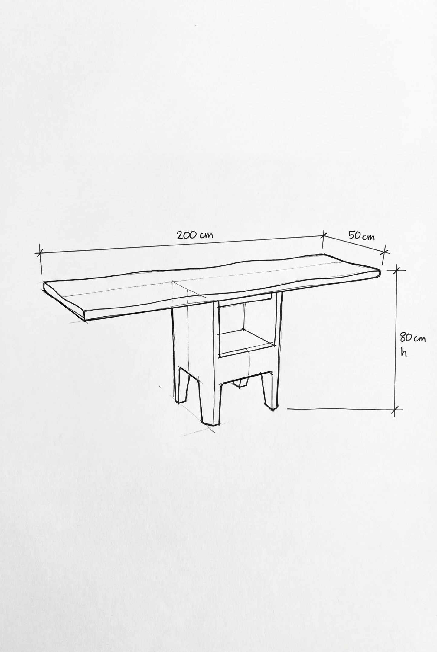 Κονσόλα Layan (200x50x80) 0950002