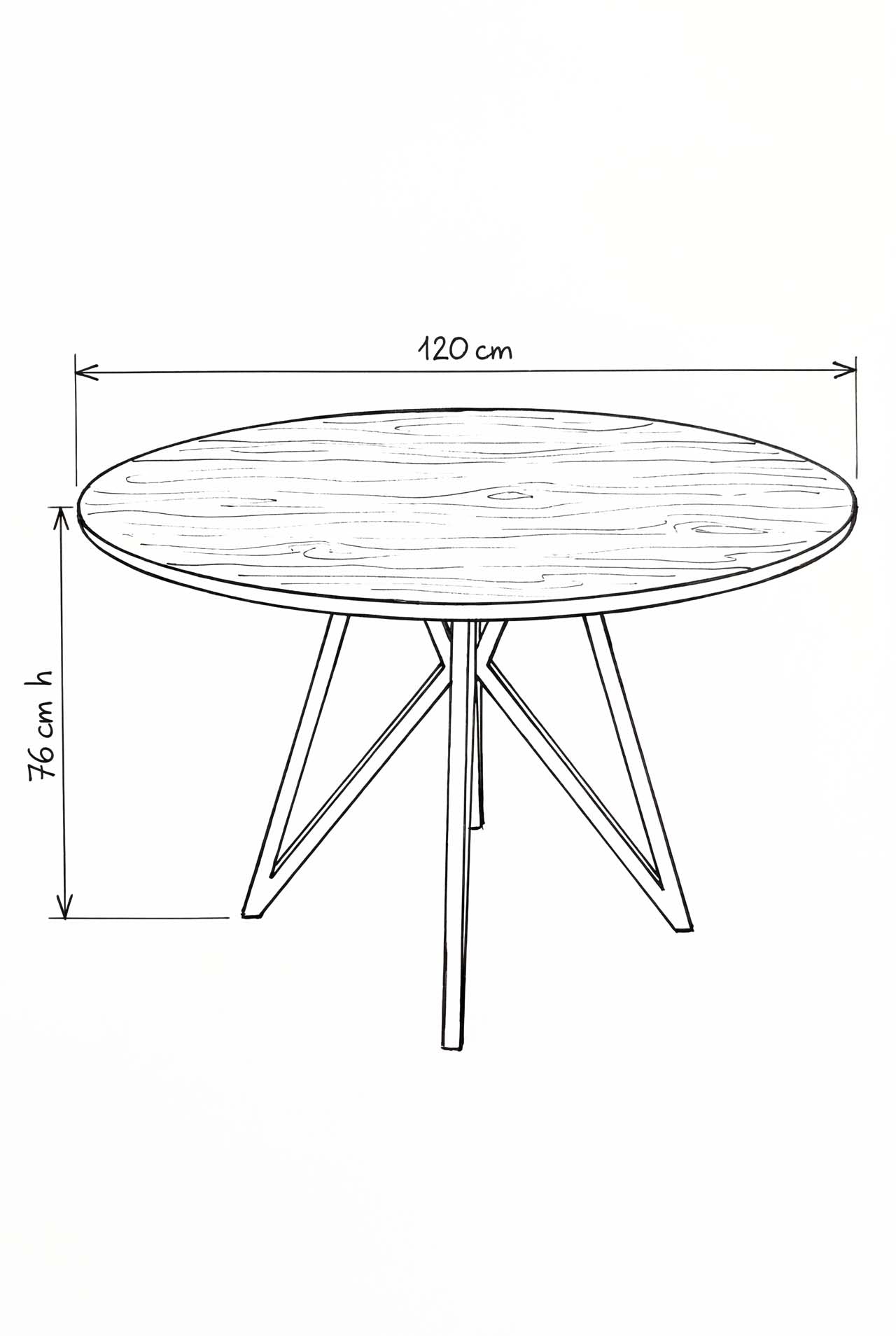 Τραπεζαρία Bistro Bitan (120x120x76) 0950014